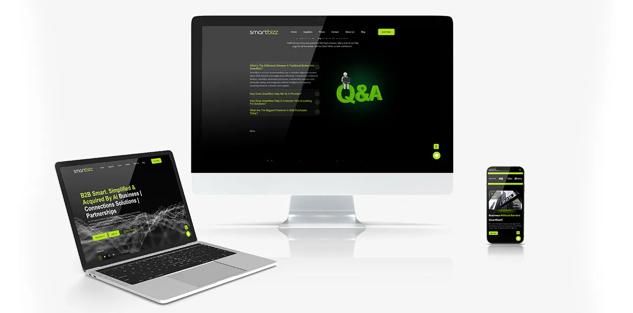 Custom B2B SaaS Platform SmartBizz